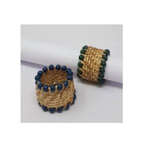 Anillos para Servilletas de Ratán Modernos al por Mayor, Ecológicos, Duraderos, Texturizados, Decorativos para Decoración de Mesa de Boda, en Paquetes - Product Image 3