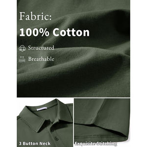 Nueva Llegada: Polos Transpirables y Ecológicos para Hombre, Manga Corta, Varios Colores, Diseño Sólido, Diseños Personalizados - Product Image 2