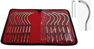 ชุดบูจียูรีเทรลคุณภาพสูงยี่ห้อกายยอน ปี 2026 ทำจากเหล็ก ขนาด 15 8 36  สำหรับการขยายช่องคลอดแบบฝรั่งเศส  แบบโค้ง ใช้สำหรับระบบทางเดินปัสสาวะและมดลูก  แบบใช้มือ - Product Image 6