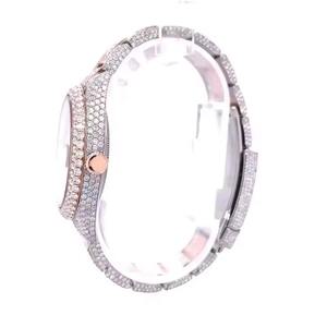 Montre de luxe en moissanite de qualité supérieure, étanche, sertie de diamants, pour homme, disponible dans le monde entier - Product Image 4