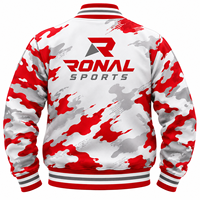Blouson Bomber de Baseball Personnalisable Écologique Grande Taille pour Homme avec Logos Brodés – Solution OEM/ODM