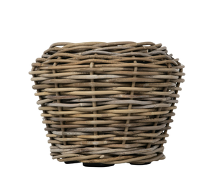 Macetas de Almacenamiento para Exterior de Ratán Tallado a Mano, Estilo Rústico Bohemio, Hechas en Vietnam, con Asas Tejidas a Mano, Ecológicas - Product Image 2