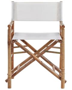 Wholesale Bamboo Wedding Chair Foldable Outdoor Indoor Patio Seating with Sling Fabric Stable <b>Frame</b> Comfortable Design - Product Image 3