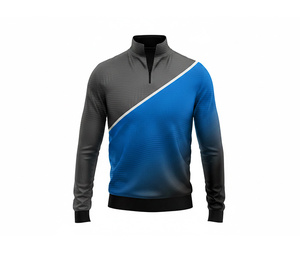 OEM/ODM Quarter Zip Sportswear <b>Jacket</b> Manufacturer <b>Men</b> Women Youth Sportswear Quick Dry Team <b>Pullover</b> - Product Image 5