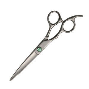 กรรไกรตัดผมคุณภาพสูง ผลิตจากเหล็กกล้าไร้สนิม 440C ด้ามยาว ใบมีดคม สำหรับมือขวา เหมาะสำหรับร้านทำผม - Product Image 3