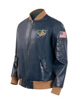 Veste bleue Leon S Kennedy Resident Evil 4 Remake pour homme, veste de cosplay pour jeux vidéo, vêtements de rue décontractés