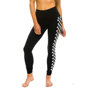 Wholesale Leggings Custom Logo Yoga Pants One Piece Cutting Design Women Fitness Leggings Women High Waist girls leggings with - Product Image 5