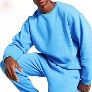 Conjunto Deportivo de Invierno de Dos Piezas para Hombre, Talla Grande, Transpirable, Sudadera con Cuello Redondo y Pantalones, Logotipo Personalizado, Resistente al Viento, Venta al Por Mayor - Product Image 4