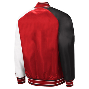 Custom Satin <b>Bomber</b> <b>Jacket</b> Men <b>Women</b> OEM Wholesale Streetwear Varsity Satin <b>Jacket</b> Embroidered Logo <b>Lightweight</b> Fashion Coat - Product Image 5