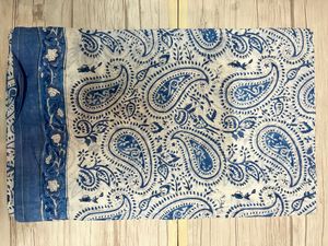 Pareos de playa largos para mujer, hechos a mano en Jaipur, de algodón suave con estampado de bloques, sarongs, cubrebaños de playa, pañuelos indios - Product Image 2
