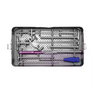 Kit d'instruments pour plaques DHS et DCS de chirurgie osseuse CE & ISO, plaques de blocage chirurgicales pour traumatismes, ensembles d'instruments pour implants orthopédiques - Product Image 4