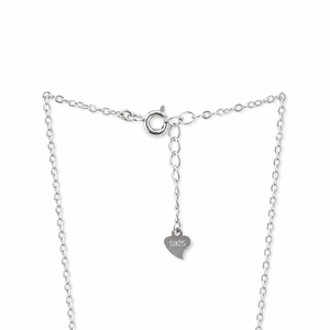 Collar con Colgante de Estrella de Plata de Ley 925 con Circonitas y Baño de Rodio, Cadena de Eslabones para Mujer, Regalo de Boda, Joyería de Plata de Ley 925 - Product Image 3