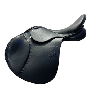 Eco-Friendly Durable All-Purpose Western Jumping Endurance Saddle Genuine Leather <b>Plastic</b> <b>Frame</b> Comfortable Manufactured India - Product Image 6
