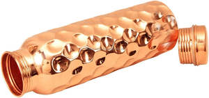 Verres en cuivre et métal Pichet à eau en cuivre pur de 30oz pour réfrigérateur - Product Image 2