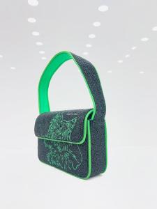 Sac à main bandoulière de soirée indien perlé fait main de style bohème pour femme, vente en gros - Product Image 4