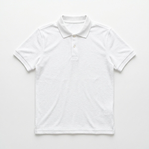 เสื้อโปโลแขนสั้นผู้ชาย ผ้าคอตตอนถัก 100% สำหรับเล่นกอล์ฟ แห้งเร็ว สกรีนโลโก้ได้ ใส่สบายๆ - Product Image 3