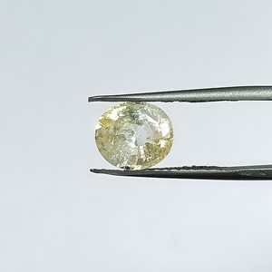 Zafiro amarillo ovalado natural de 3.70 quilates de Sri Lanka, piedras preciosas sueltas para la fabricación de joyas y anillos YSON-09 - Product Image 1
