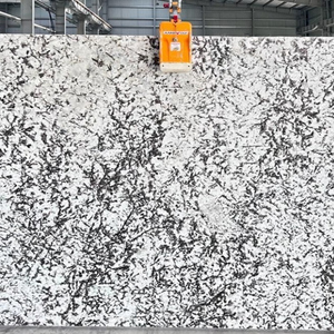 Grande dalle de granit blanc laiteux pour la décoration murale de cuisines et salles de bain, villas et hôpitaux, export en vrac Inde - Product Image 6