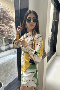 Latest Customized Ruffle <b>Mini</b> Woven Satin Solid Floral <b>Printed</b> Button A-Line Eco-Friendly Casual Evening Beach Wear Women Dress - Product Image 4