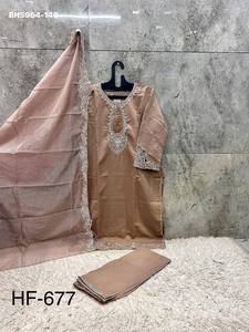 Collection Premium de Salwar-Suit et Dupatta en viscose cristalline entièrement brodés, fabriqués à Surat - Product Image 2