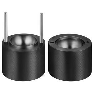 Kit per Sfere di Ghiaccio in Lega di Alluminio Aeronautico da 2,4 Pollici, Creatore di Sfere di Ghiaccio da 60mm, Shaker per Cocktail con Pinze e Vassoio Raccogligocce - Product Image 1
