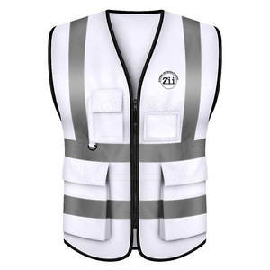 Chaleco Reflectante de Seguridad Impermeable de Alta Visibilidad con LED Intermitente, Diseño Único, Fabricado en Pakistán, Clase 1 ANSI, Venta al Por Mayor - Product Image 1