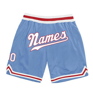 OEM 2026 Custom Embroidery Lightweight Breathable Polyester Basketball Shorts Mesh Blank <b>Men</b> Bulk Basketball Shorts - Product Image 3