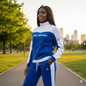 Conjunto Deportivo Informal Zeta Phi Beta, Chándal, Conjunto para Correr, Traje de Entrenamiento, Conjunto Deportivo para Mujer, Conjunto de Gimnasio y Fitness, Conjunto de Ropa de Estar en Casa - Product Image 6