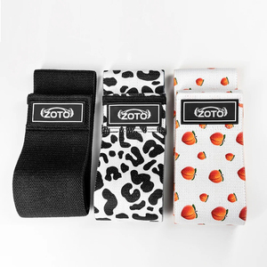 Lot de bandes de résistance personnalisées imprimées en gros – Faible MOQ, OEM, marque privée, bandes de résistance pour hanches et fessiers, fournisseur en gros - Product Image 1