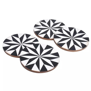Juego de Posavasos de Resina Ecológica de 5 mm de Grosor, Diseño Moderno, Forma Rectangular, para Cocina y Comedor, de Fabricante Indio - Product Image 2