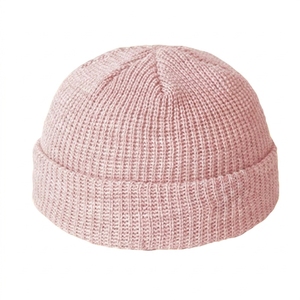 Gorro de Punto Rojo Sólido 100% Acrílico, Casual de Invierno para Adultos, 58-60CM, Unisex, para Exteriores - Product Image 4
