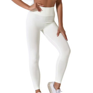 Conjunto de Yoga para Mujer de Marca Privada, Bra Deportivo y Leggings de Cintura Alta con Estampado Personalizado, Ropa Deportiva Transpirable, Proveedor OEM - Product Image 3