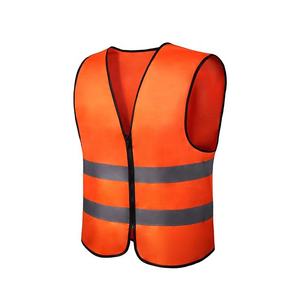 <b>Security</b> Engineer Reflective Vest with Zipper high quality and breathable customized logo and desighn - Product Image 1