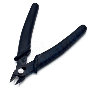 Pince coupante en acier inoxydable noir pour extensions de cheveux, pour l'élimination des liens de kératine - Product Image 1
