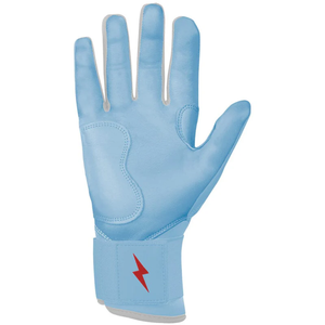 Best Quality Custom Men's Baseball Batting Gloves Leather Adults Long Cuff Breathable Durable Anti-Slip Ambidextrous <b>Hook</b> Loop - Product Image 6