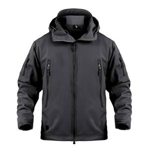 Veste tactique pour homme sur mesure en gros, veste d'hiver imperméable, coupe-vent en softshell, vêtements de protection - Product Image 4