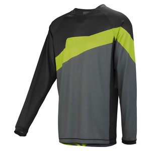 Nouveau design, maillots de motocross en polyester et élasthanne à sublimation intégrale, sans minimum de commande, prix réduit, haut de course VTT BMX - Product Image 1