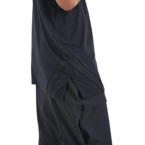 FALCON ENTERPRISES <b>Men's</b> <b>White</b> Sleeveless Tank Top O-Neck Casual Cotton/Bamboo Fiber <b>Vest</b> Breathable Eco-Friendly Quick Dry - Product Image 4