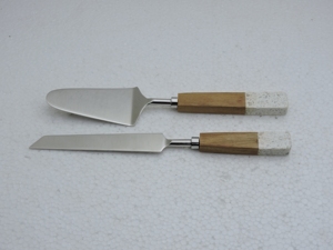 Newly Made Design Desert knife <b>Cake</b> <b>Tools</b> Wooden Desert Set Wood Desert Set <b>Cake</b> Spatula at very best competitive Price - Product Image 5