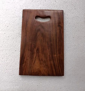 Planche à découper en bois de manguier avec poignée, pour la cuisine, rectangulaire, en bois, pour servir, faite à la main, pour charcuterie, fromage, viande, FAIZA CRAFT FC-823 - Product Image 5
