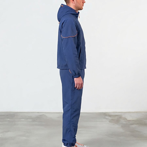 OEM/ODM wholesale price Fashionable Windbreaker <b>Sweat</b> suit For Men Classic Fitted Comfortable Trendy Lightweight Jacket Set - Product Image 5