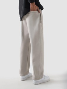 Pantalones Casuales de Algodón para Hombre, Personalizados al por Mayor, OEM/ODM, Color Personalizado, Cintura Elástica, Pierna Recta, Lisos, Talla Grande - Product Image 4