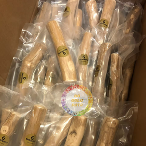 Linda mordedura de madera de café para perros, juguete natural para limpieza dental, opción de grabado personalizado, segura y duradera para todas las razas - Caryln - Product Image 2