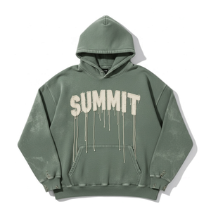 Sudadera con capucha extragrande para hombre, de algodón grueso, estilo vintage, lavado ácido, estilo urbano, resistente, cálida para invierno, estilo casual. - Product Image 6