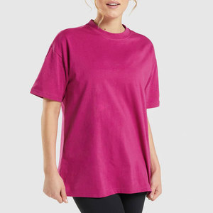 Camiseta de Verano para Mujer, 100% Algodón, Secado Rápido, Transpirable, Cuello Redondo, Informal - Product Image 1