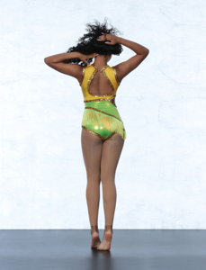 Uniformes de Ballet para Niñas al por Mayor, de Alta Calidad, para Actuaciones de Majorette, en Spandex/Algodón - Product Image 3