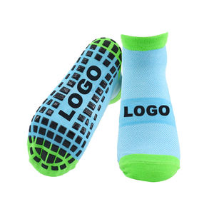 Blue Solid Sporty Non-Slip Ankle <b>Socks</b> for Children & Youth Summer Casual Wear Heat-Transfer Printed - Product Image 5