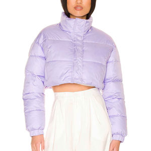 Chaqueta Corta Moderna Acolchada para Mujer, Impermeable, 100% Poliéster, Ligera, Estilo Puffer - Product Image 1
