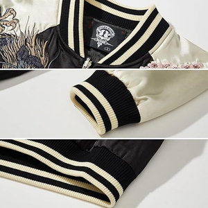 Chaquetas Urbanas a Cuadros Casuales de Otoño al por Mayor |   Ropa Exterior Transpirable y Resistente al Viento con Cremallera Frontal y Logotipo Personalizado OEM para Exportación - Product Image 5