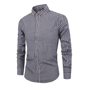 Chemise de bureau formelle pour homme, 100% coton sergé, coupe ajustée, fournisseur de marque privée, commandes en gros - Product Image 1